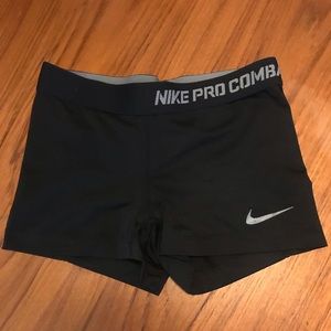 Black Nike Pro Shorts